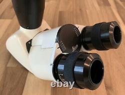 Leica Microscope Trinocular Head & C-Mount Photo Camera Adapter DME/DM Series