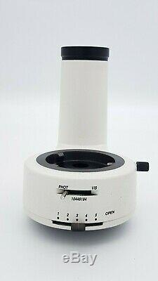 Leica Microscope Video Camera Phototube 10446194 wt Iris for M & MZ Series Ø37mm