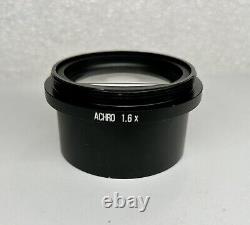 Leica Stereo Microscope Objective ACHRO 1.6x 10450163 M60 Thread