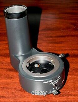 Leica Wild Microscope Video Camera Phototube 404891 Ø38mm & 40/14 Adapter