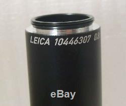 Leica microscope Video Objective 0.8x 10446307 c-mount camera adapter photo