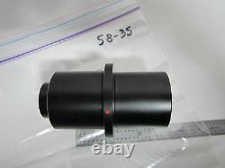 Leitz Germany Camera Port Adapter For Microscope Optics As Is Bin#w4-58-35