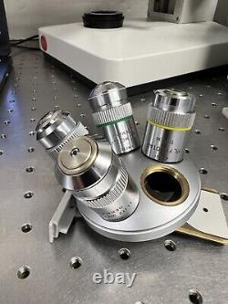 Leitz Leica Dialux 20 Fluorescence Microscope with 5MP Camera+ laptop