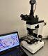 Lietz Leica Labovert Inverted Microscope Phase Contrast + Camera