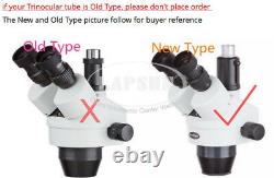 M38 CTV 0.35X 0.5X(1/2X) 1X C-Mount Camera Adapter Lens Trinocular Microscope