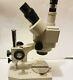 Meiji Emz Trinocular Stereo Microscope With 0.45x Camera Adapter C Mount