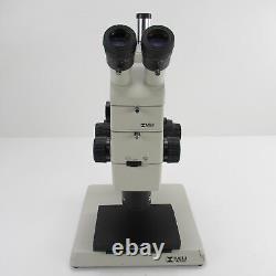 Meiji Techno Rz Stereo Microscope 7.5x-75x With Plan 1x Objective & Camera Port