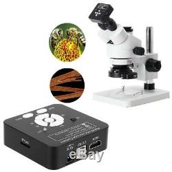Microscope 41MP USB Industrial HD Digital Camera with Adapter 0.5X Eyepiece Lens
