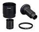 Microscope Adapter For Canon G10, G11, G12 Cameras W 4x Lens+23.2-30.5mm Adapter