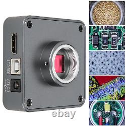Microscope Camera 2K 48MP 1080P C-Mount Industrial USB For PCB Welding US Plug