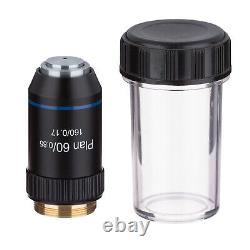 Microscope Eyepiece Camera Adapter for Smartphone/iPhone + 60X Plan Objective