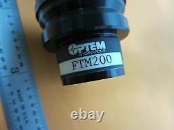 Microscope Optem Camera Adapter Optics Bin#j5-12