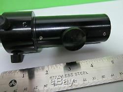 Microscope Part Camera Adapter Tubus + Lens Optics As Is Bin#65-58