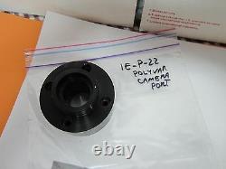Microscope Part Polyvar Reichert Camera Adaptor Port Optics Bin#1e-p-22