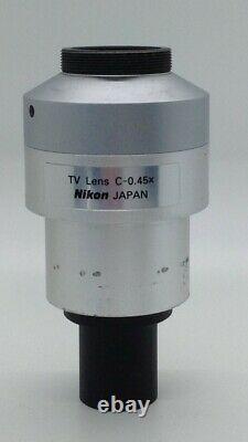 NIKON TV LENS C-0.45X MOUNT CAMERA ADAPTER from TE-2000E INVERTED MICROSCOPE