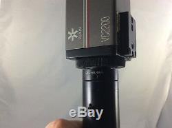 Navitar Microscope 2X Zoom Lens 6010 6030 6232 6044 Vicon VC2200 Video Camera
