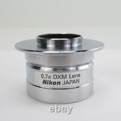 Nikon 0.7x DXM C-mount Microscope Camera Adapter 38mm