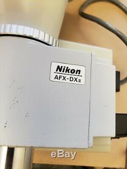Nikon Afx-dx II Microscope Camera Adapter, Controller And Power Supply Used