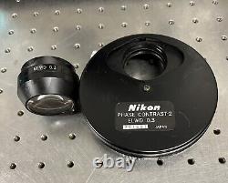 Nikon Diaphot TMD LED Fluorescence Phase Inverted Microscope + 5MP Laptop