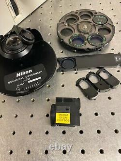 Nikon Eclipse 80i Nomarski DIC Fluorescence Phase Contrast Microscope
