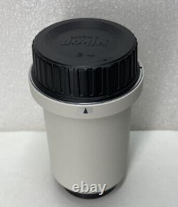 Nikon Eclipse Microscope DS-F2.5 SLR DSLR Camera Adaptor Video Lens