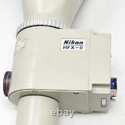 Nikon HFX-II Photomicrography Microscope Camera Adapter & 4X Shutter View