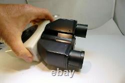 Nikon Labophot-2 Microscope part head with camera T2 mount adapter trinocular