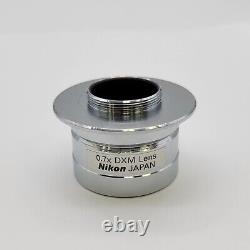 Nikon Microscope 0.7x DXM Relay Lens Camera Adapter C Mount