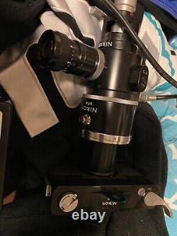 Nikon Microscope Camera M-35 AFN 2 extra lenses, timer, and power supply all inc