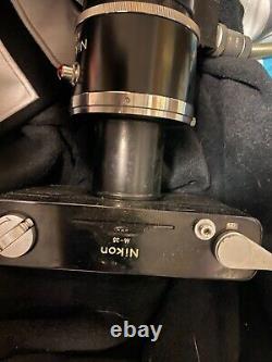 Nikon Microscope Camera M-35 AFN 2 extra lenses, timer, and power supply all inc