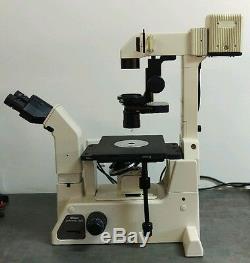 Nikon Microscope Diaphot 200 Phase Contrast with Camera Adapter
