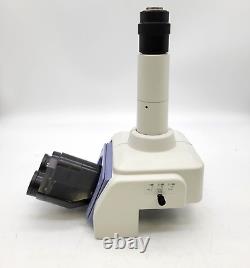 Nikon Microscope Eclipse E800 Trinocular Tilting Ergo Head with Camera Adapter