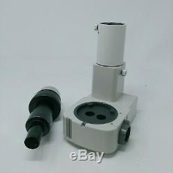 Nikon Microscope SMZ Stereo Photo Port with Camera Adapter