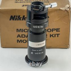 Nikon Nikkormat Microscope Adapter Kit Model 2 Nikon F mount