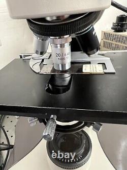 Nikon Optiphot 2 Fluorescence Trinocular Microscope + 5MP Cam Laptop