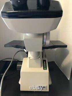 Nikon TMS Inverted Phase Contrast Microscope Phase 4X 10X 20X Obj 2 phase annuli