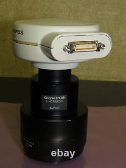 OLYMPUS DP20-5 MICROSCOPE CAMERA with U-CMAD3 & U-TV1X-2 Adapters