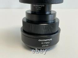 OLYMPUS DP25 MICROSCOPE CAMERA DP25-4 with U-CMT & IX-TVAD Adapters
