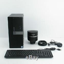 OLYMPUS DP80 DIGITAL MICROSCOPE CAMERA With 0.63X ADAPTER & DELL PC WITH SOFTWARE