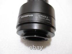OLYMPUS Microscope Camera Adapter Tube U-CMAD3 U-TV1X-2 T7 for Trinocular