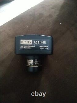OMAX 14 Mp Digital USB3.0 Microscope Camera with Stage Micrometer A35140U3