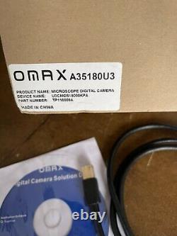 OMAX 18MP USB3.0 Digital Camera for Microscope with 0.01mm Calibration Slide