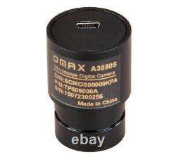 OMAX 5MP USB Digital Eyepiece Camera for Microscopes for Windows and Mac OS X