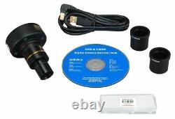 OMAX 5.0MP Digital USB Microscope Camera withSoftware and Calibration Slide