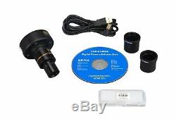 OMAX 9.0MP USB Digital Camera for Microscope with 0.01mm Calibration Slide W