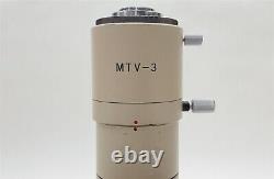 Olympus BH-2 BH2 Binocular Microscope Head+MTV-3 C-Mount Camera Adapter