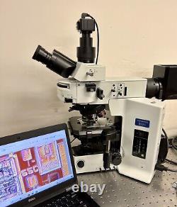 Olympus BX51 Microscope Nomarski DIC BF/DF Universal Semi/MET