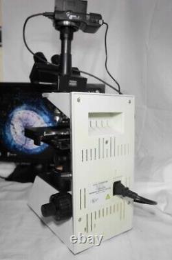 Olympus CH30 Polarizing Microscope with Sony Digital Camera and 20.7 Monitor