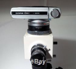 Olympus CH Microscope with Exposure Control, C-35AD-4 Camera, PM-10AD Adapter more