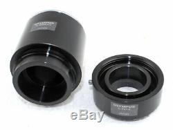 Olympus C-Mount Camera Adapter U-CMAD-2 and U-TV1X for Microscope